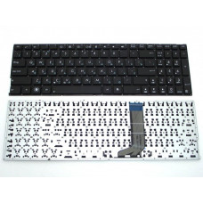 Клавиатура для ноутбука  ASUS X556U X556UA X556UB X556UQ X556UV (0KNB0-610QRU00) Русская Черный Без подсветки Без фрейма