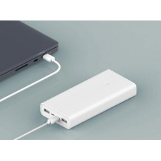 Xiaomi Power Bank 3 20000 Mah белый (PLM18ZM) Micro USB 20000 мА*ч Type C, 2 x Usb 18W индикатор заряда, защита от перегрева портативное зарядное уст