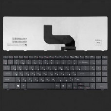Клавиатура для ноутбука  Packard Bell Gateway NV52, NV56, NV59 (NV52) Русская Черный Без подсветки С