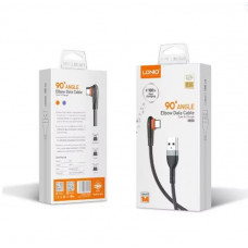 LDNIO Кабель питания USB-TYPE-C 2.4A (LS561 TYPE-C 1метр) с углом 90 градусов кабель питания