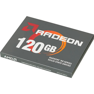 AMD SSD накопитель Radeon R5 120 ГБ (R5SL120G) 2.5 AMD SSD накопитель Radeon R5 120 ГБ (R5SL120G) 2.5