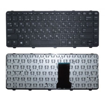 Клавиатура для ноутбука  HP Probook 430 G0, 430 G1 Русская Черный Без подсветки С фреймом