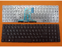 Клавиатура для ноутбука  HP 250 G4, 255 G4, 15-AC, 250 G5, 255 G5 (15-AF, 15-AY, 15-BA) Русская Черный Без фрейма