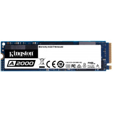 Kingston SSD накопитель  A2000 M.2 500GB M.2 500 ГБ 2200 МБ/с / 2000 МБ/с SSD