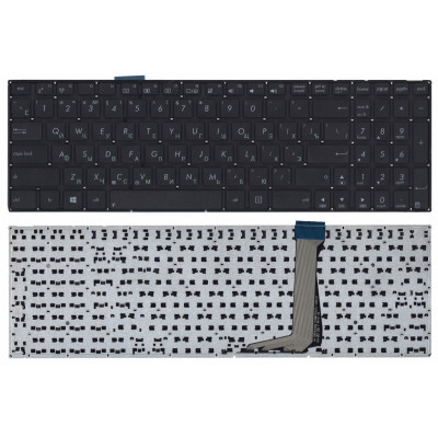 Клавиатура для ноутбука  ASUS E502MA, E502SA series Русская Черный Без фрейма