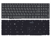 Клавиатура для ноутбука  Lenovo IdeaPad 320-15 series Русская Черный