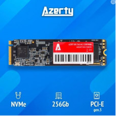 Azerty SSD накаопитель Azerty BR 256GB (PCI-E 3.0, M.2 2280 NVMe, NAND 3D TLC) M.2 256 ГБ чтение 2100 МБ/с/запись 1100 МБ/с PCI Express 3.0 SSD