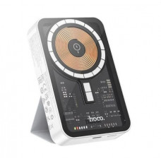 Hoco беспроводной Power Bank Q10A (PD20 10000mAh белый) Type-C 10000 мА*ч 20W беспроводное зарядное устройство портативное зарядное устройство