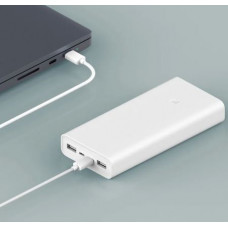 Xiaomi Power Bank 20000 Mah 22.5W белый (PB2022ZM) Micro USB, TYPE-C 20000 мА*ч Type C, 2 x Usb 22.5W портативное зарядное устройство