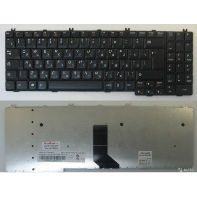 Клавиатура для ноутбука  Lenovo G550, G555, B550, B560 Русская Черный