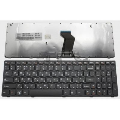 Клавиатура для ноутбука  Lenovo V570, B570, B575, V580, Z570 Русская Черный