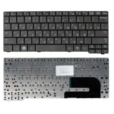 Клавиатура для ноутбука  Samsung N148, N150, N100, N128 Русская Черный