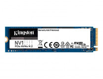Kingston SSD накопитель NV1 (SNVS/1000G) M.2 1 ТБ чтение 2100 МБ/с/запись 1700 МБ/с TLC 3D PCI Express 3.0 SSD