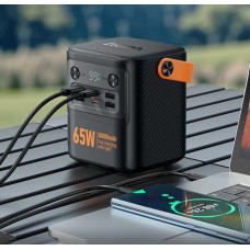 Hoco Powerbank J152 Pro 80000 мА*ч 65W с фонарём портативное зарядное устройство