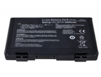 Батарея для ноутбука ASUS A32-F82 5200mAh (F52, F82, K40, K50, K51, K60, K61, K70) 5200mAh 10.8V-11.1V Чёрный