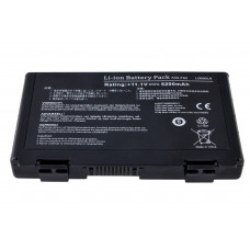 Батарея для ноутбука ASUS A32-F82 5200mAh (F52, F82, K40, K50, K51, K60, K61, K70) 5200mAh 10.8V-11.1V Чёрный