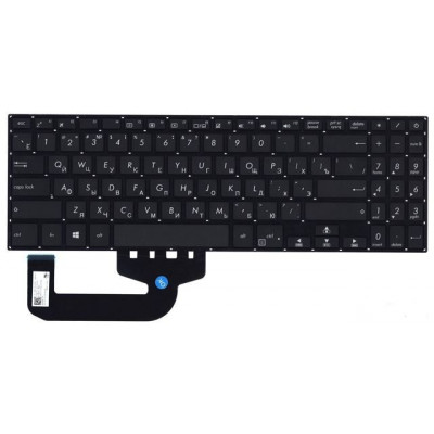 Клавиатура для ноутбука  ASUS X507 series (0KNB0-5100RU00) Русская Черный Без подсветки Без фрейма