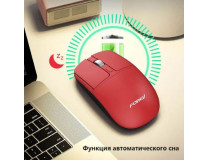 Мышь Forev FV-386 red Оптическая Беспроводная красный 4 USB 1 х АА 1600 dpi