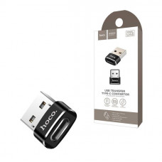 Hoco Переходник UA6 USB TypeC черный
